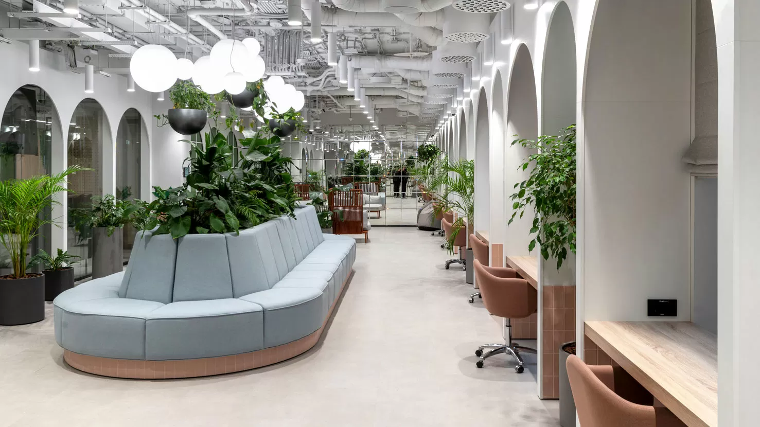 Кресла для работы и отдыха для эко-системы IT-Хаб Т-Технологий