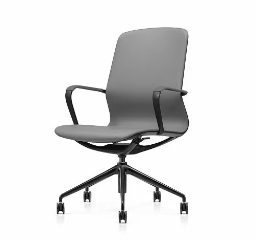 ВЕРТУ/VERTU Кресло-конференц АНТРАЦИТ/ЧЕРНЫЙ