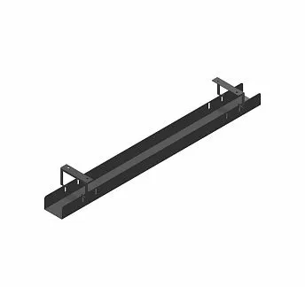 Кабель-канал узкий ЧЕРНЫЙ