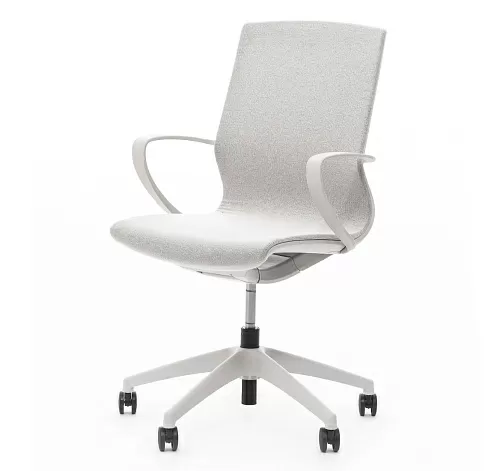 МАРИКС Б/MARICS W Кресло св.серая сетка СВ.СЕР/БЕЛЫЙ