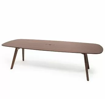 РЭЙЛ/RAIL Стол д/переговоров 240 ДУБ ТАБАК