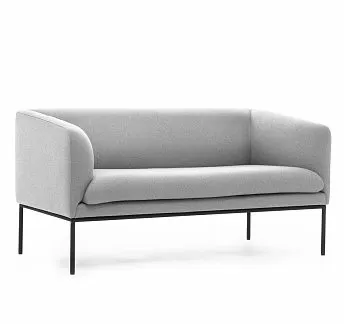 ЛИРО/LIRO 2м диван, ткань шерсть СЕРЫЙ M