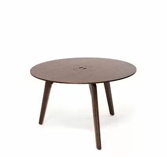 РЭЙЛ/RAIL Стол д/переговоров д.120 ДУБ ТАБАК