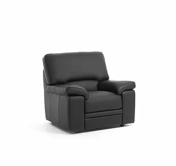 ЭЛЛА/ELLA Кресло кожа ЧЕРНЫЙ/КОЖА