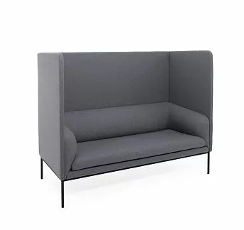 ЛИРО/LIRO Выс 2м диван,ткань шерст СЕРЫЙ M