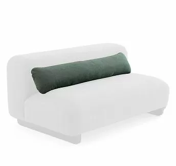 ДЖАСТ/JUST Подушка для дивана ТЕМНО-ЗЕЛЕНЫЙ