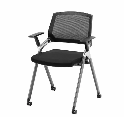 КЛИП/CLIP Кресло-конференц ЧЕРН/ТЕМ.СЕРЫЙ