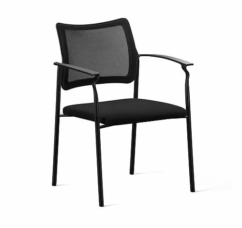 ПИНКО-СЕТКА/PINKO-MESH Кресло ч.опор с/под ЧЕРНЫЙ/ЧЕРНЫЙ/ЧЕРНЫЙ