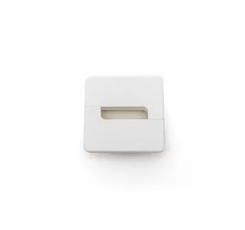 Пластиковая заглушка д80 мм БЕЛЫЙ