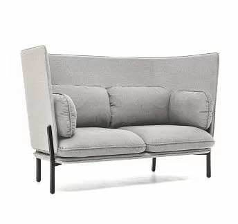 БЕЛЛАДЖИО/BELLAGIO диван 2м высок спинка СЕРЫЙ