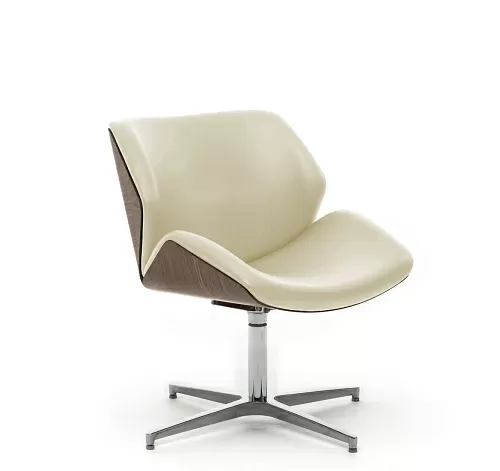 ШАРМ/CHARM Кресло лаунж дер БЕЖ/ОРЕХ