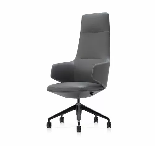 ТАУРУС/А/TAURUS/A Кресло руководителя СЕРЫЙ/ЧЕРНЫЙ