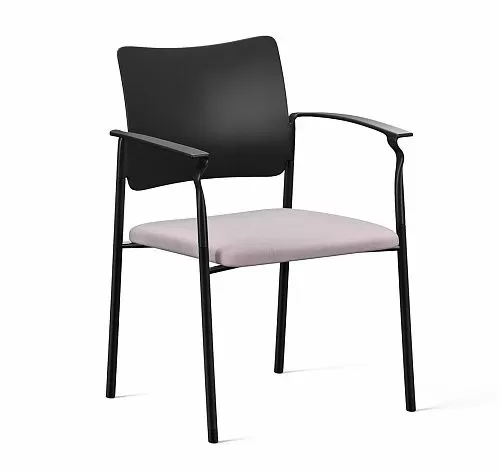 ПИНКО/PINKO Кресло на ч.опорах с/под ЧЕРНЫЙ/СЕРЫЙ/ЧЕРНЫЙ